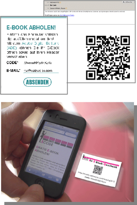 QR Code ebook auslieferung